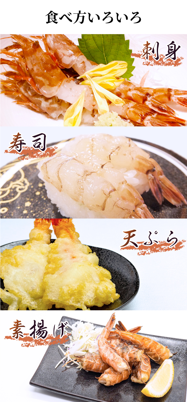 食べ方 刺身 寿司 天ぷら 素揚げ